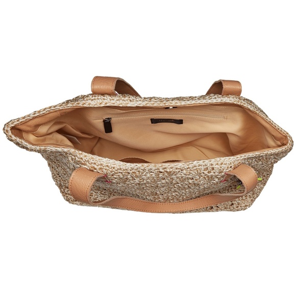 The Sak Fairmont Tote Gold Crochet Beach Cruise - Picture 5 of 8